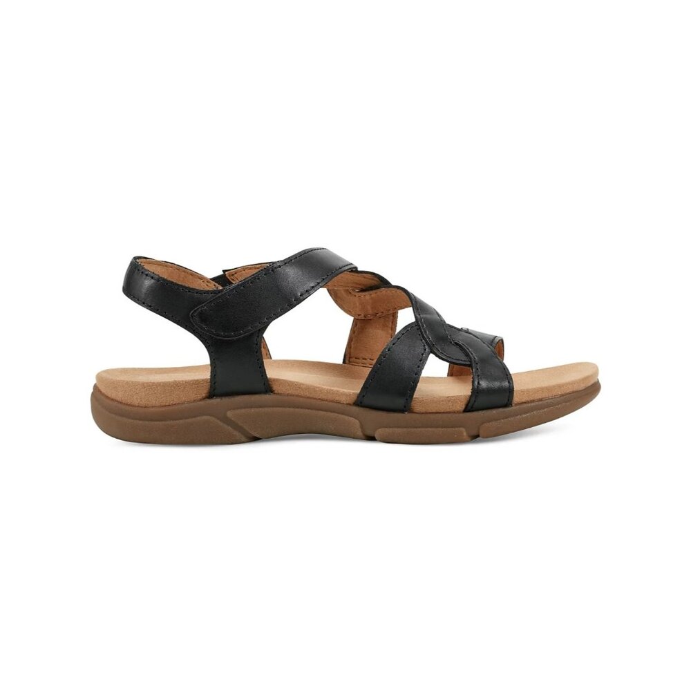 Easy Spirit Minny Sandals  Casual Comfort Shoes Black Size 8.5 Wide MSRP $69 - Picture 4 of 5
